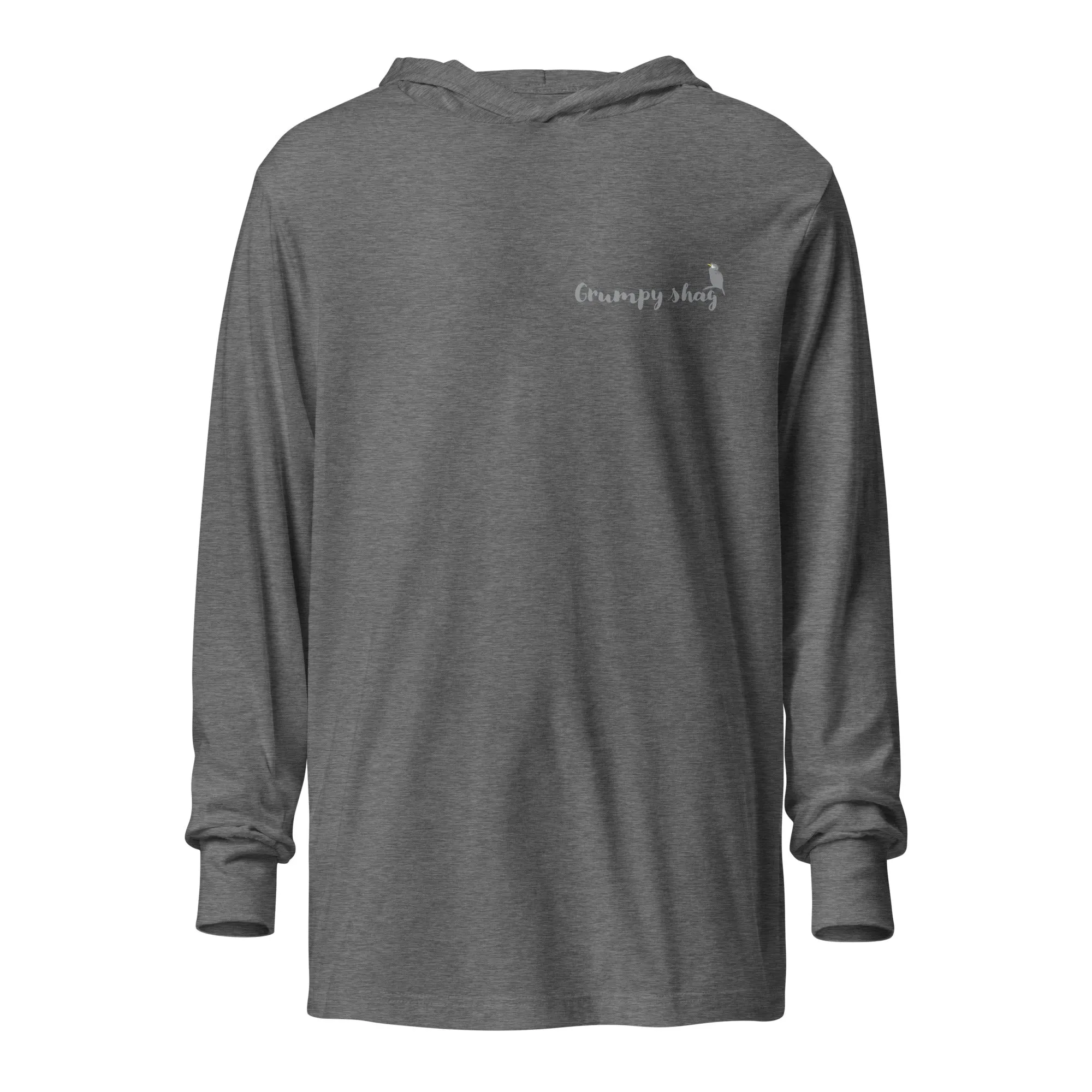 Grumpy shag Hooded long-sleeve tee