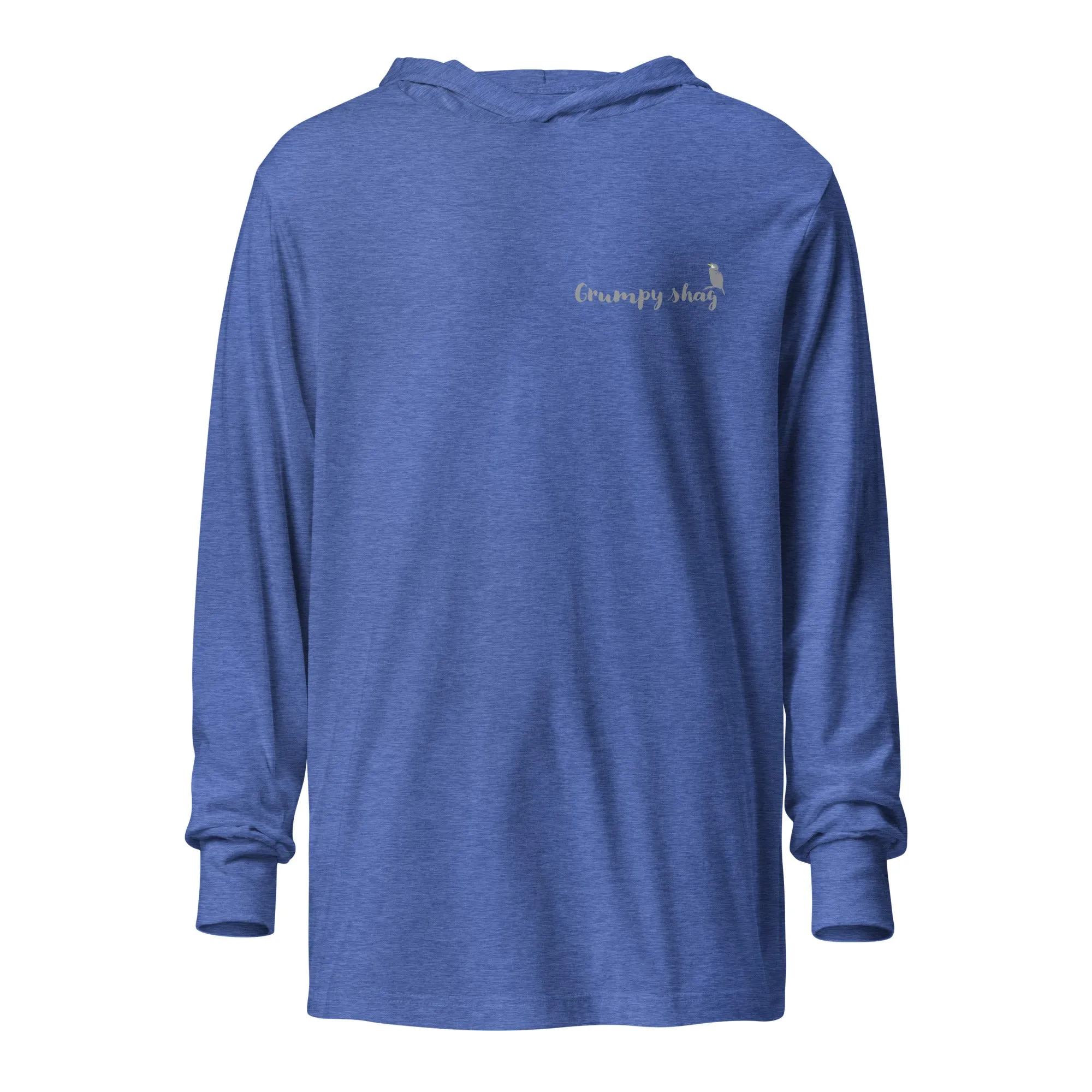 Grumpy shag Hooded long-sleeve tee