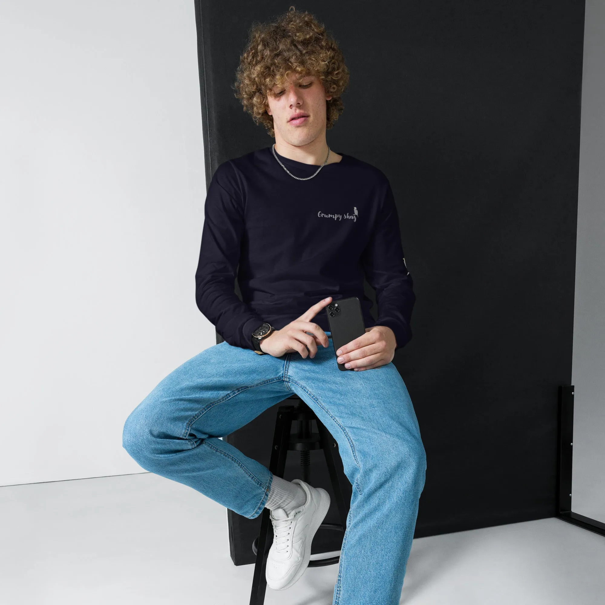 Grumpy shag Long Sleeve Tee
