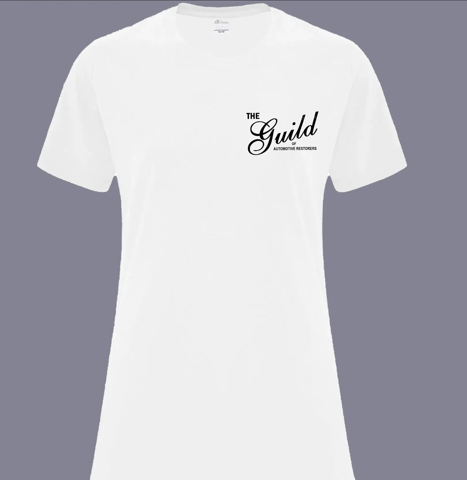 Guild Embroidered Logo Ladies Short Sleeve Crew Neck T-Shirt
