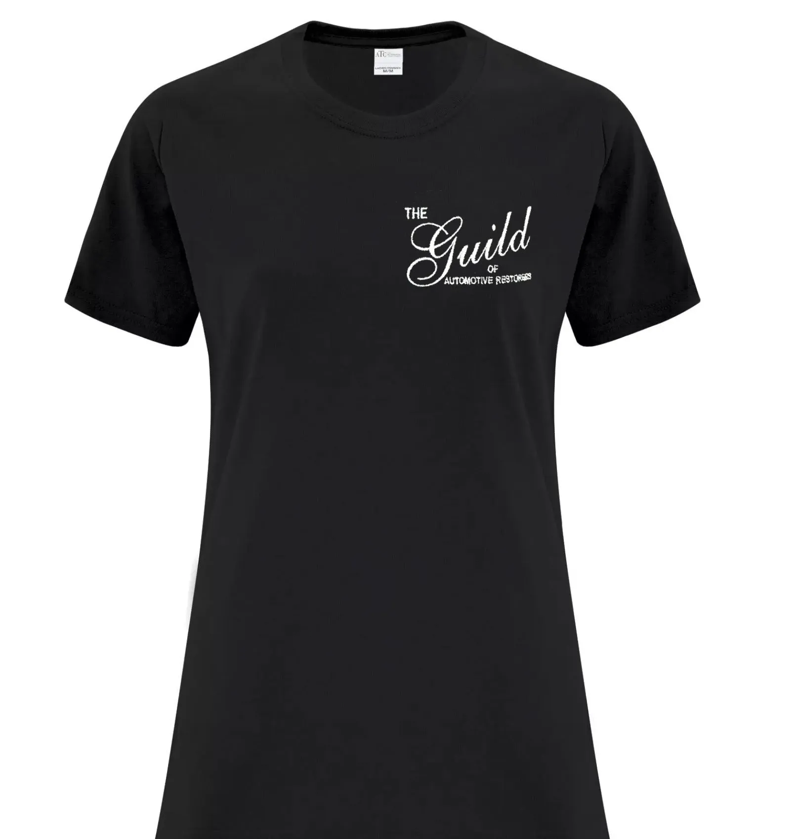 Guild Embroidered Logo Ladies Short Sleeve Crew Neck T-Shirt