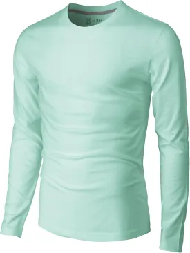 H2H Mens Casual Slim Fit Long Sleeve T-Shirts Soft Lightweight V-Neck/Crew-Neck Size XS to 3XL