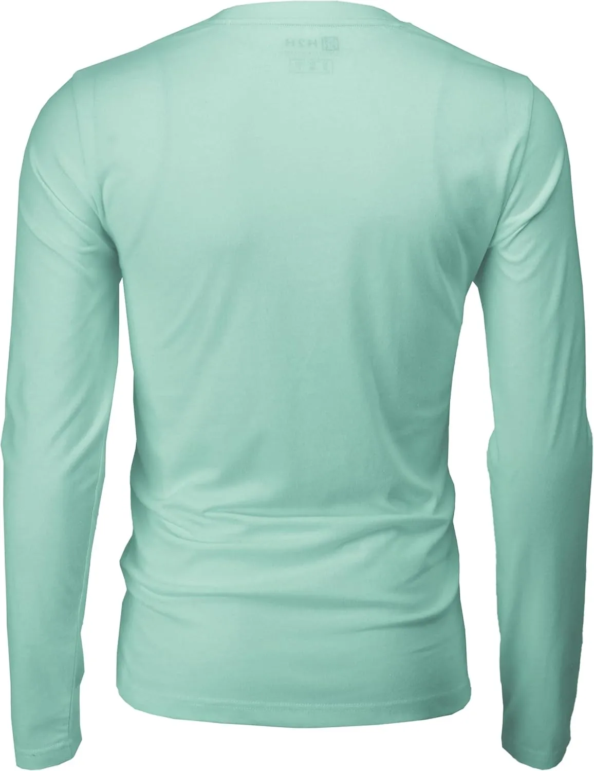 H2H Mens Casual Slim Fit Long Sleeve T-Shirts Soft Lightweight V-Neck/Crew-Neck Size XS to 3XL
