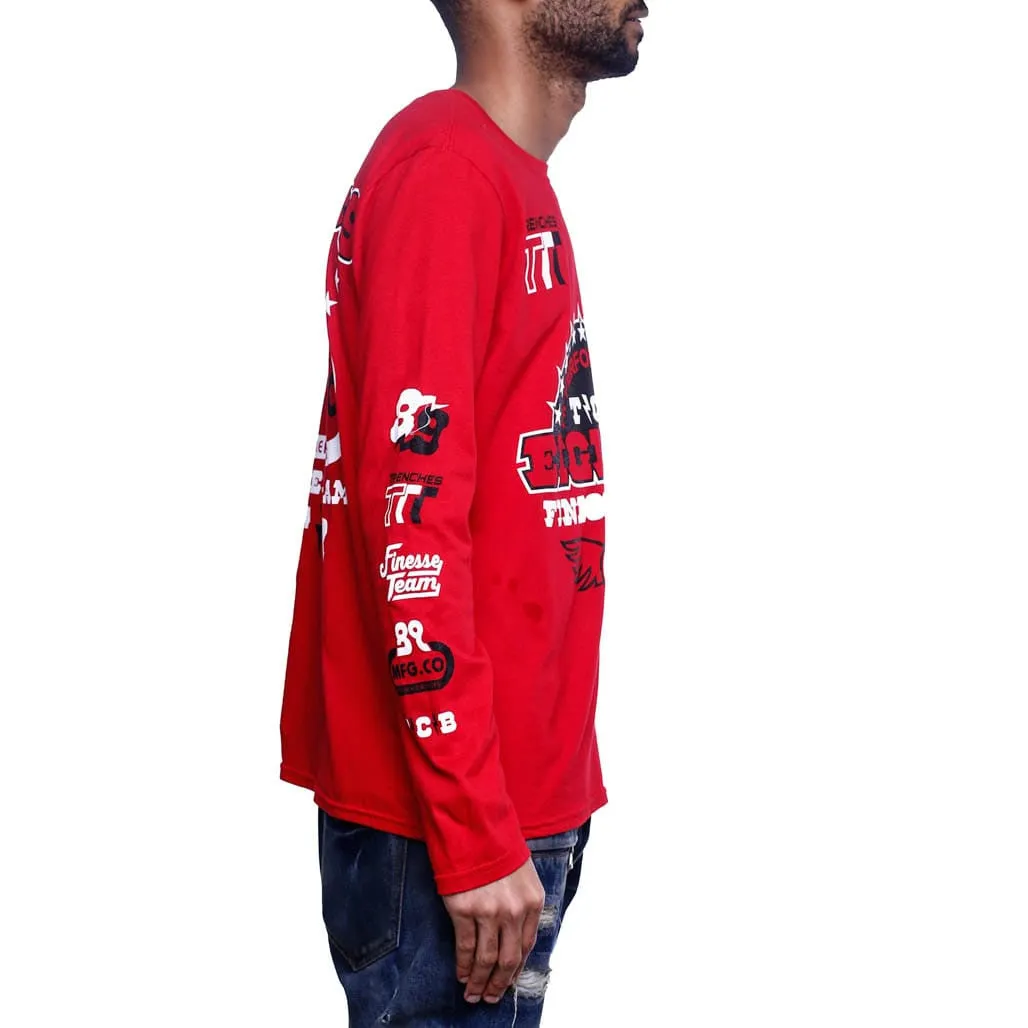 High Performance L/S Jersey Red
