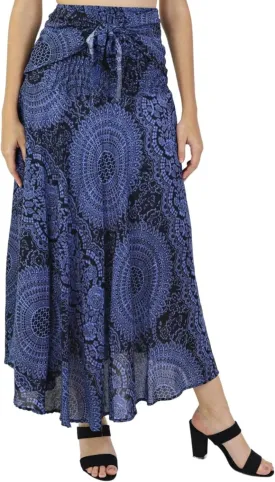 Hippie Skirt Boho Dress Bohemian Gypsy Maxi Long Skirts for Women Summer midi Beach Dress