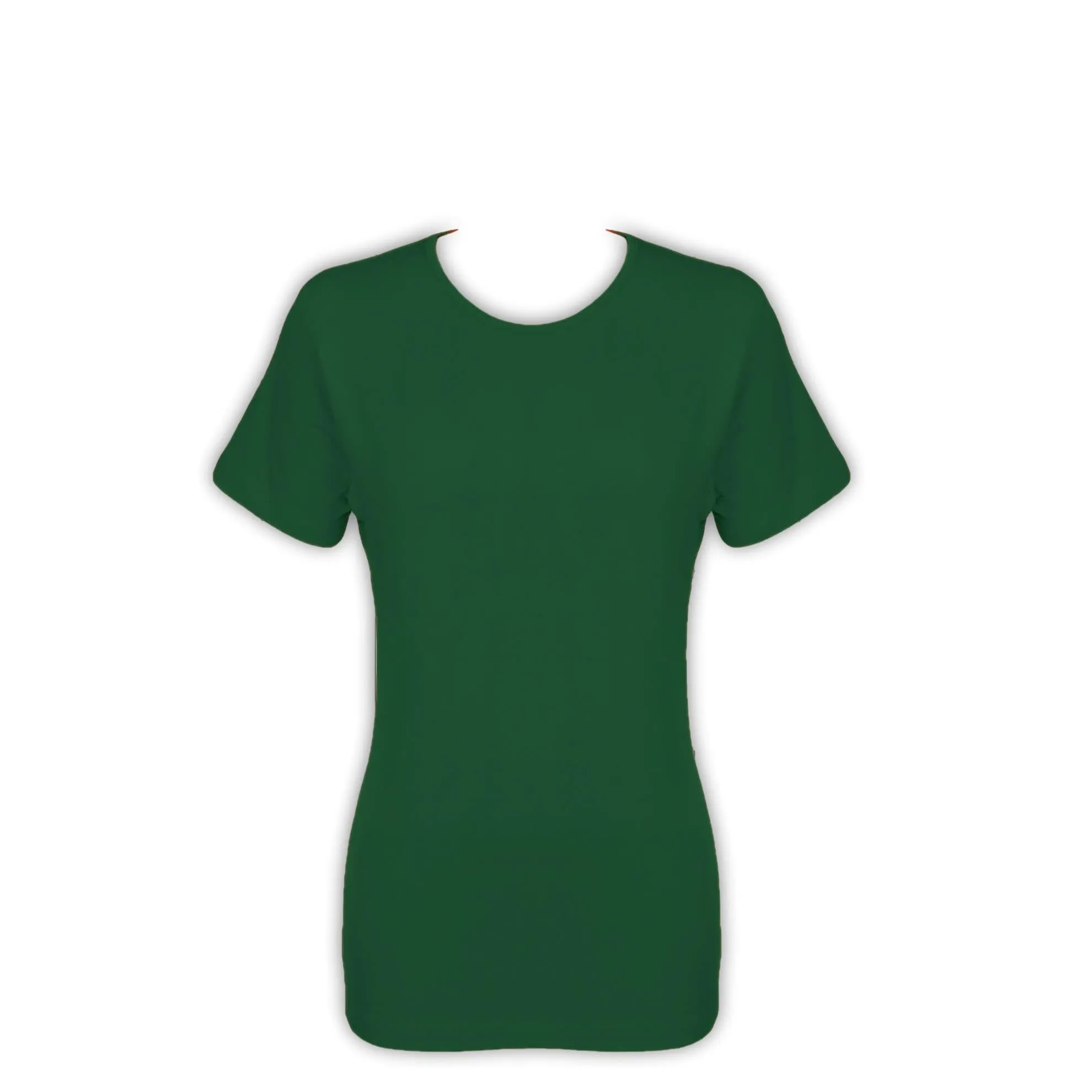 J. Peterman Women's Modern Fit Short Sleeve Tee in Green