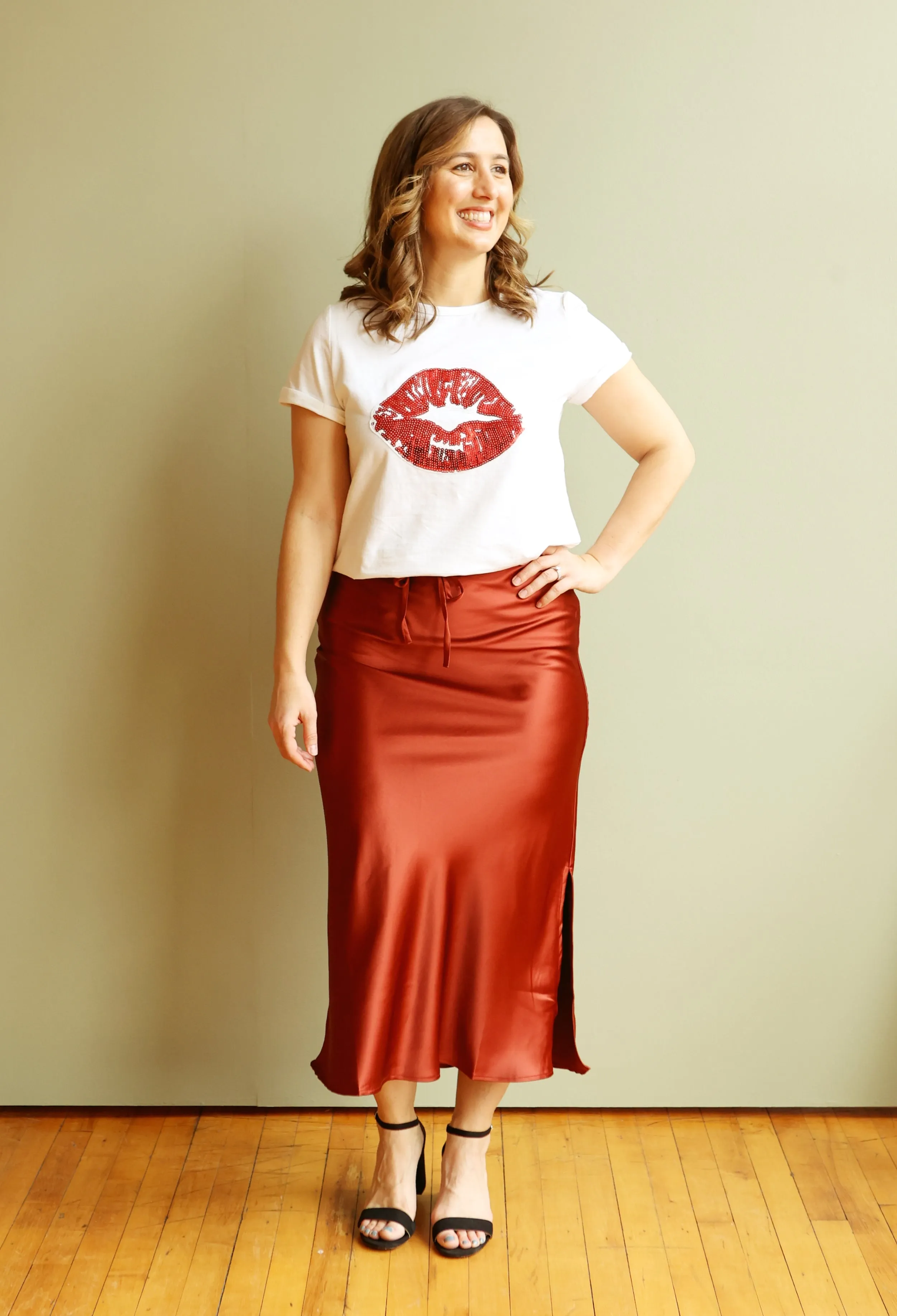 JAGER Sequin Graphic Tee
