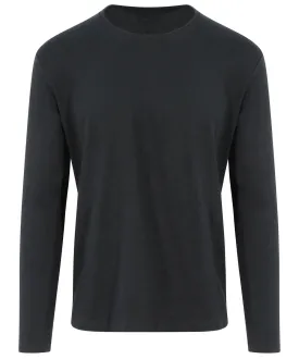 Jet Black - Erawan organic long-sleeve tee
