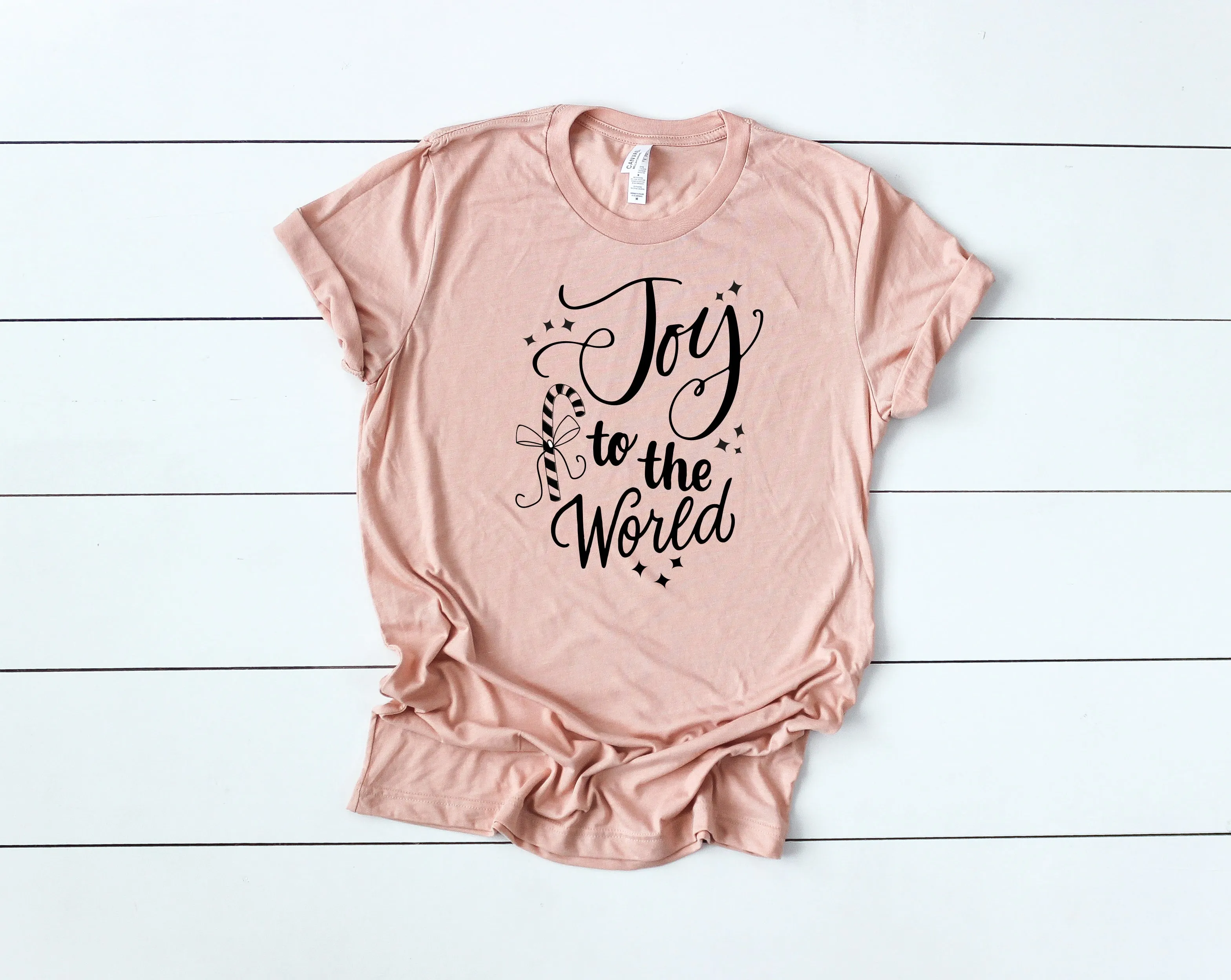 Joy to the World Christmas Unisex TShirt