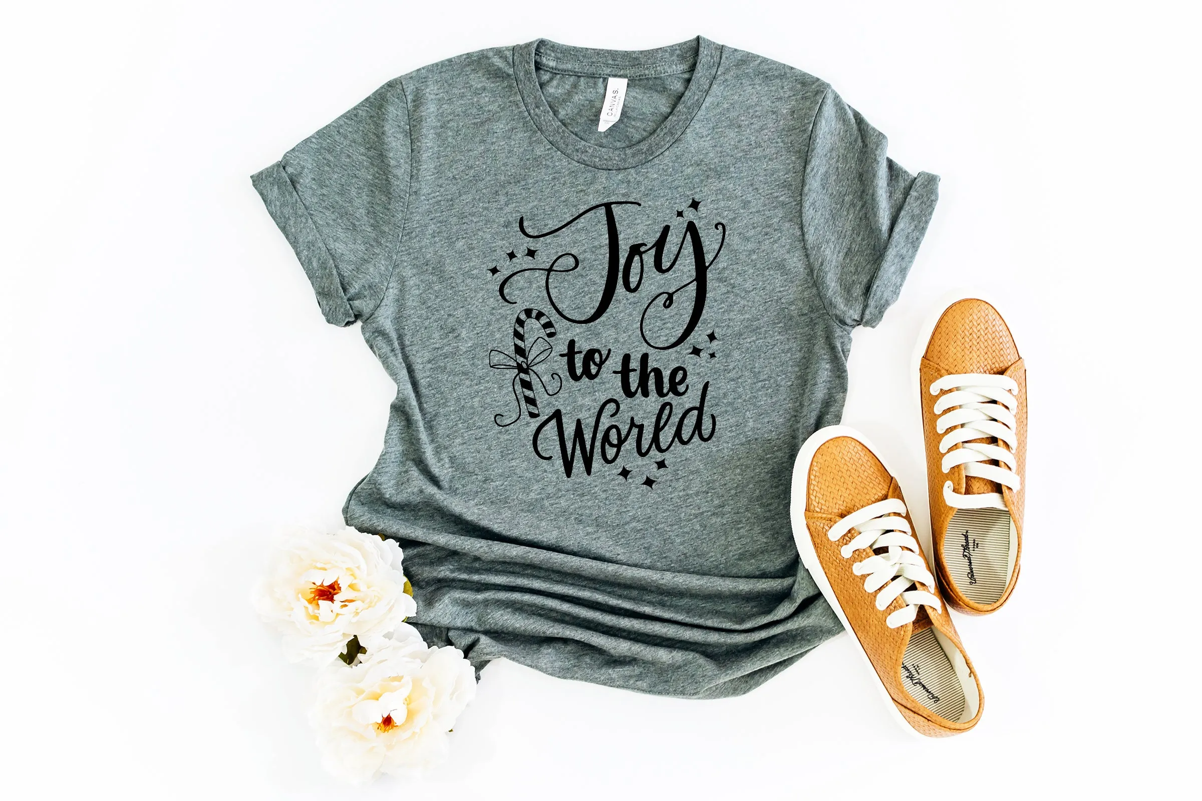 Joy to the World Christmas Unisex TShirt