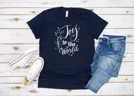Joy to the World Christmas Unisex TShirt