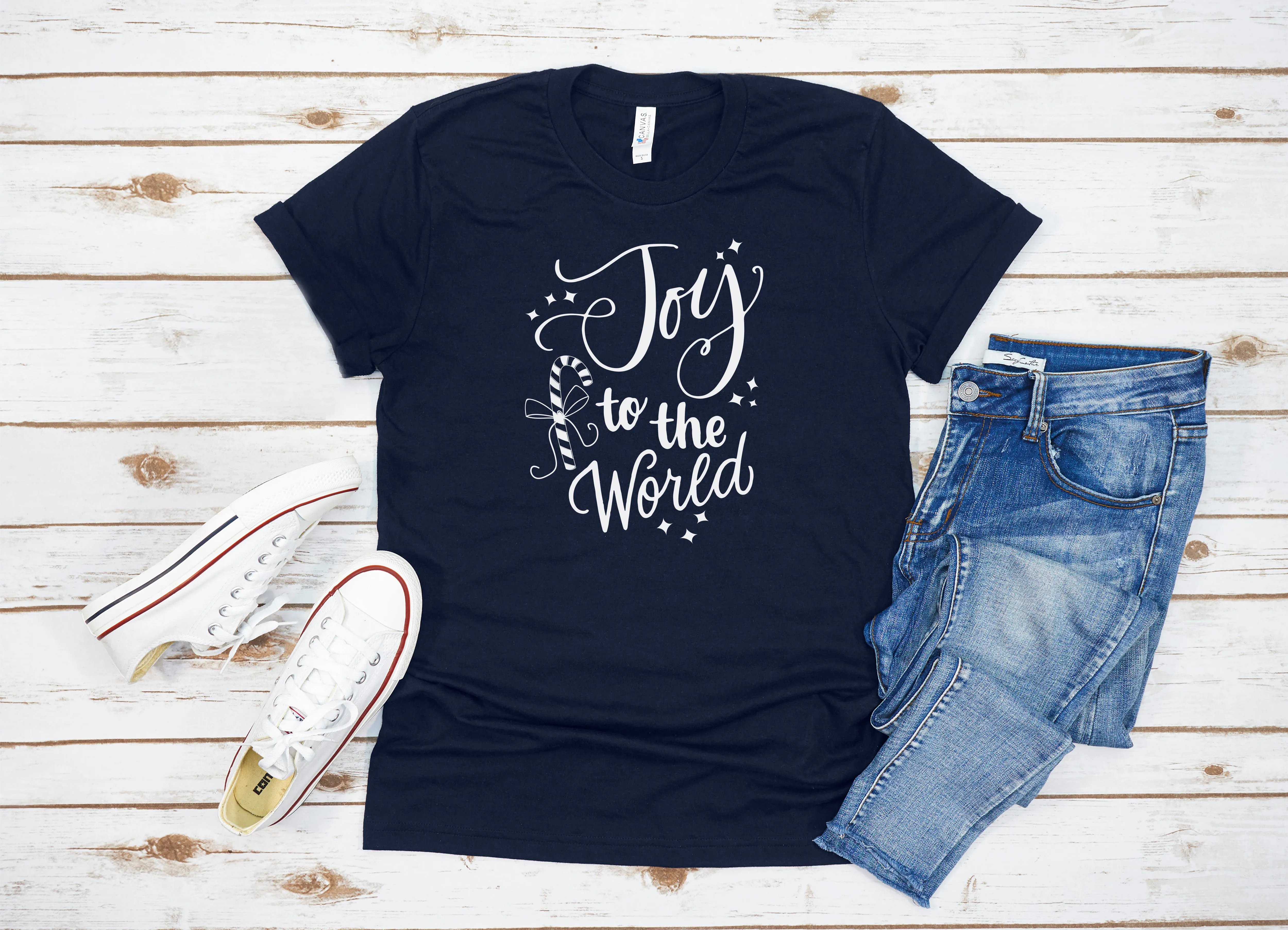Joy to the World Christmas Unisex TShirt