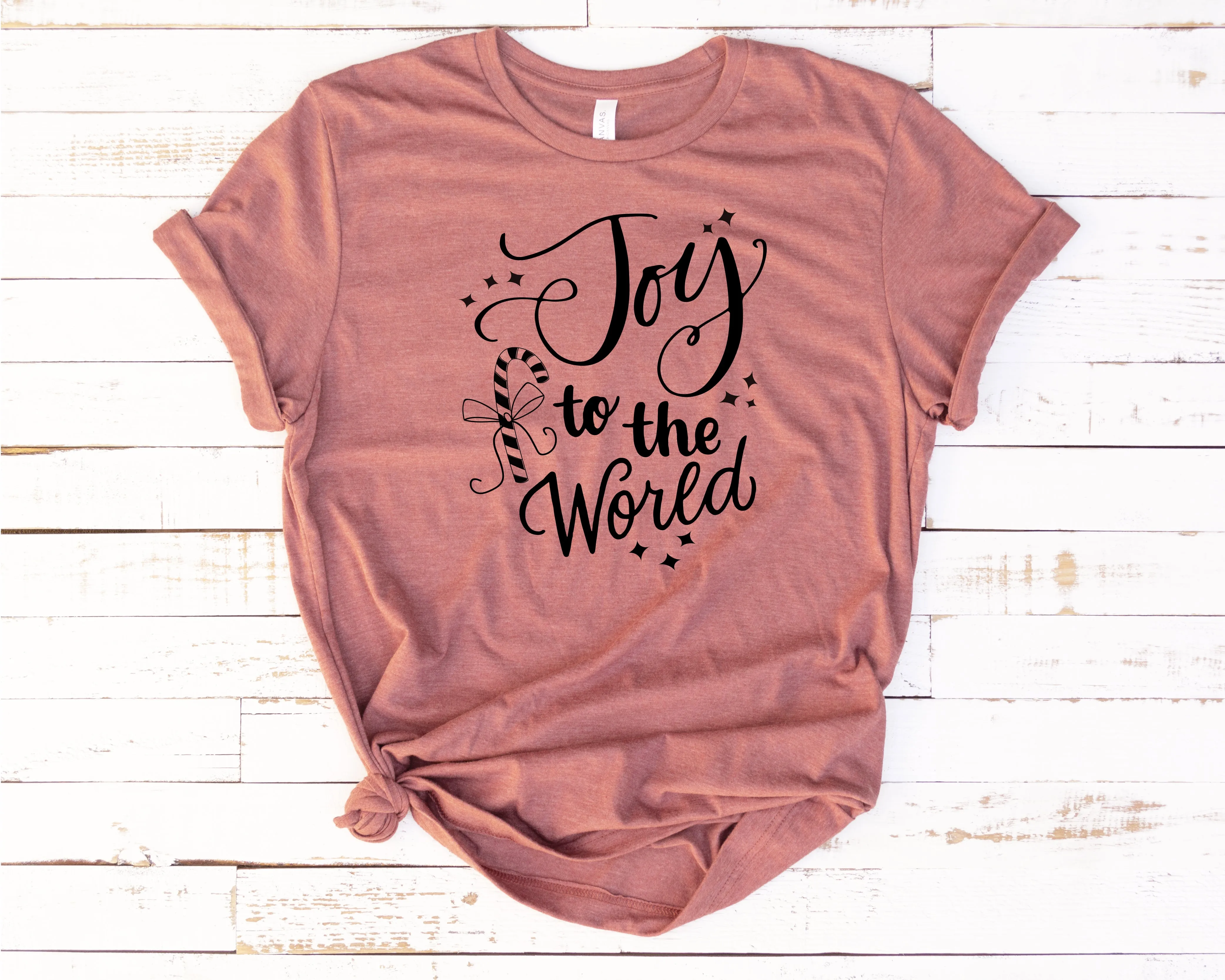 Joy to the World Christmas Unisex TShirt