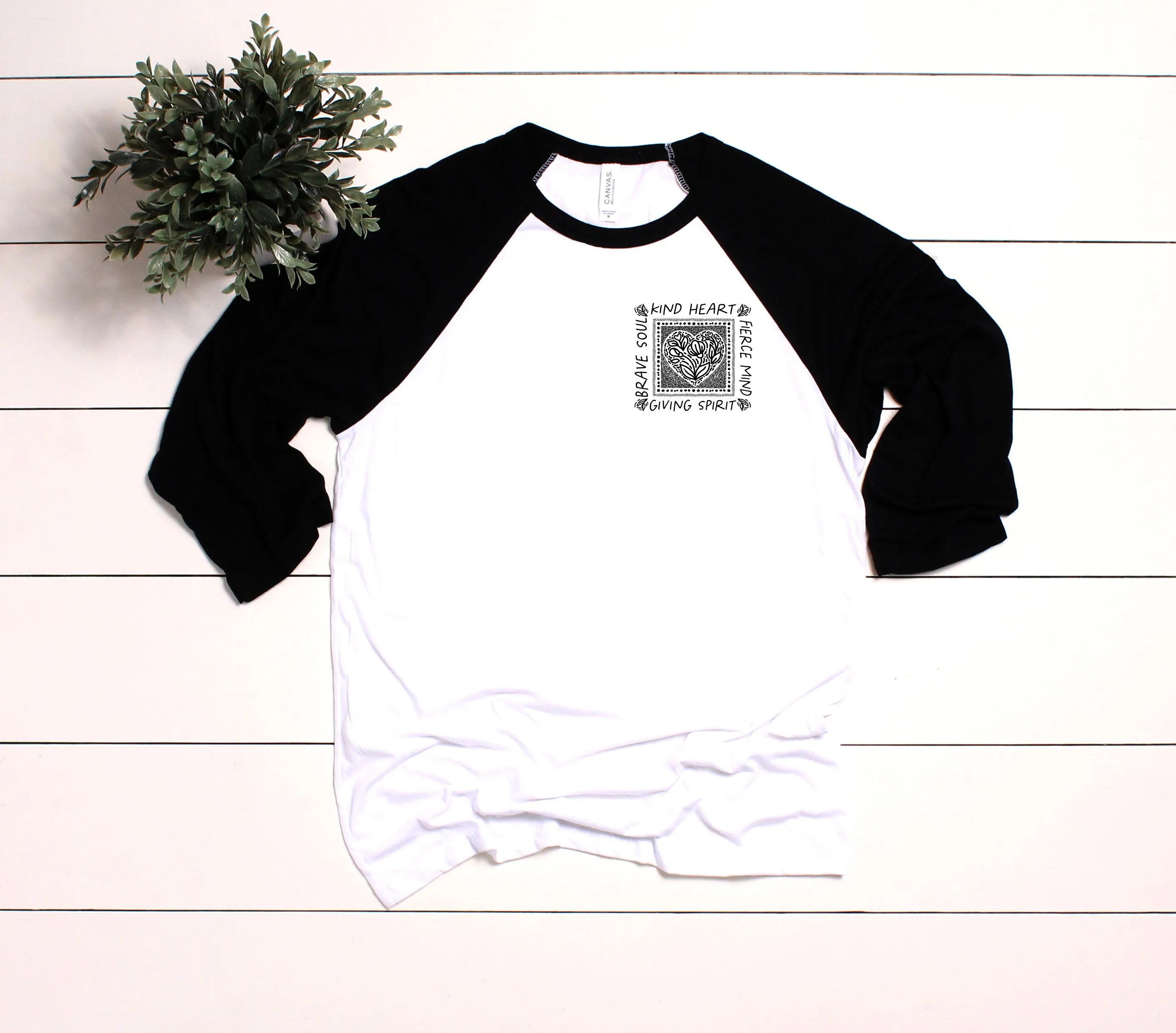 Kind Heart Raglan Tee