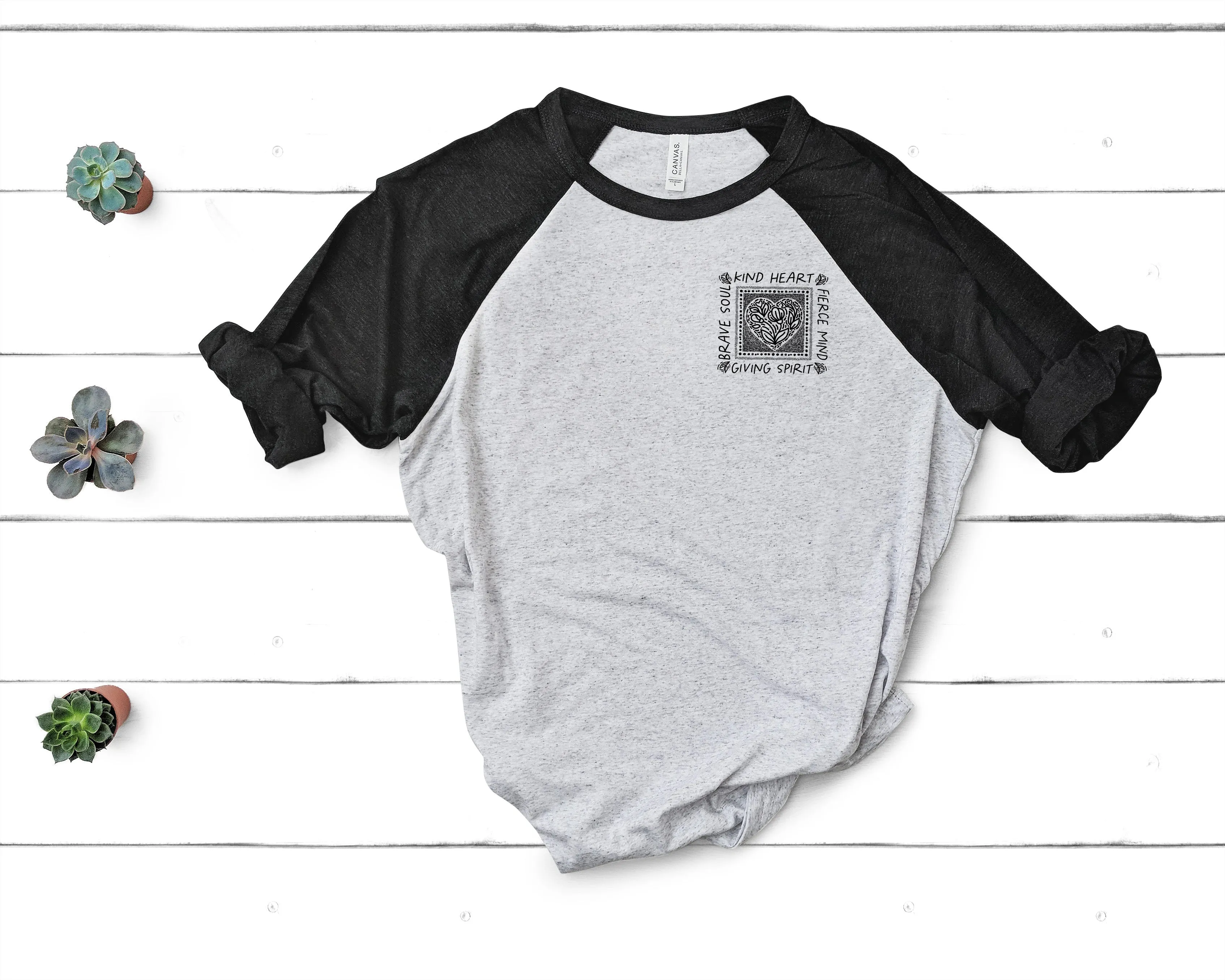 Kind Heart Raglan Tee