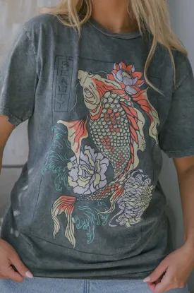 Koi Fish Graphic Tee
