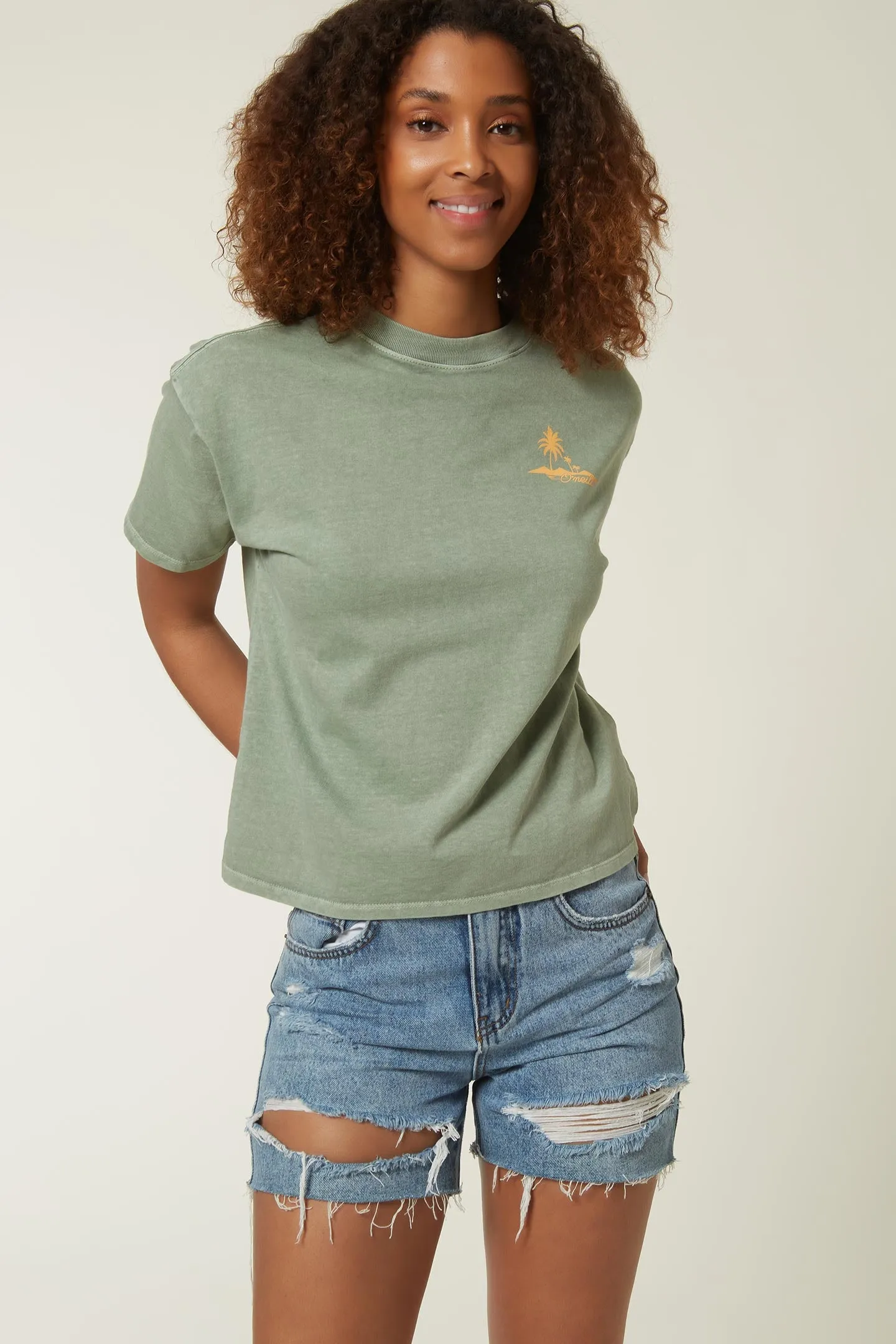 LADIES LE ISLAND SHORT SLEEVE TEE