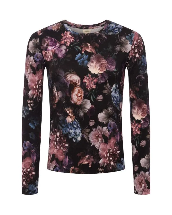 L'Agence Tess Vintage Flower Tee
