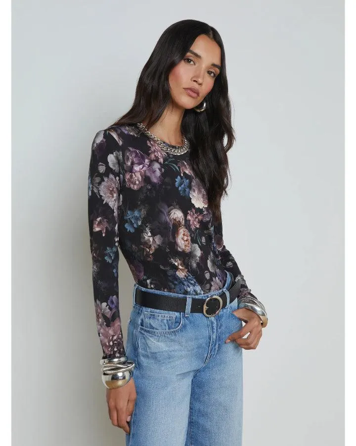L'Agence Tess Vintage Flower Tee