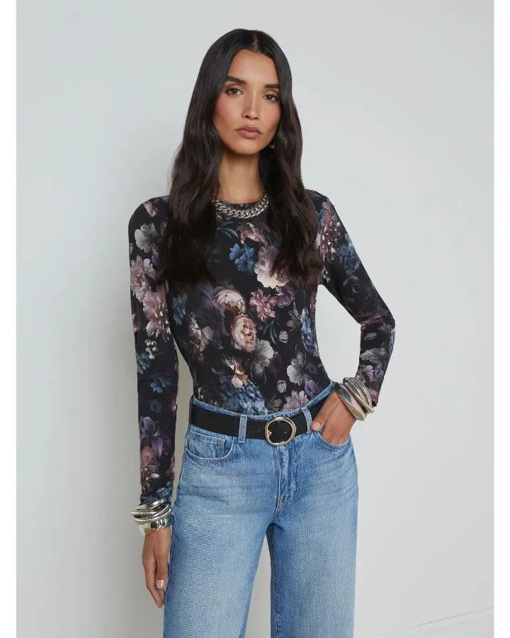 L'Agence Tess Vintage Flower Tee