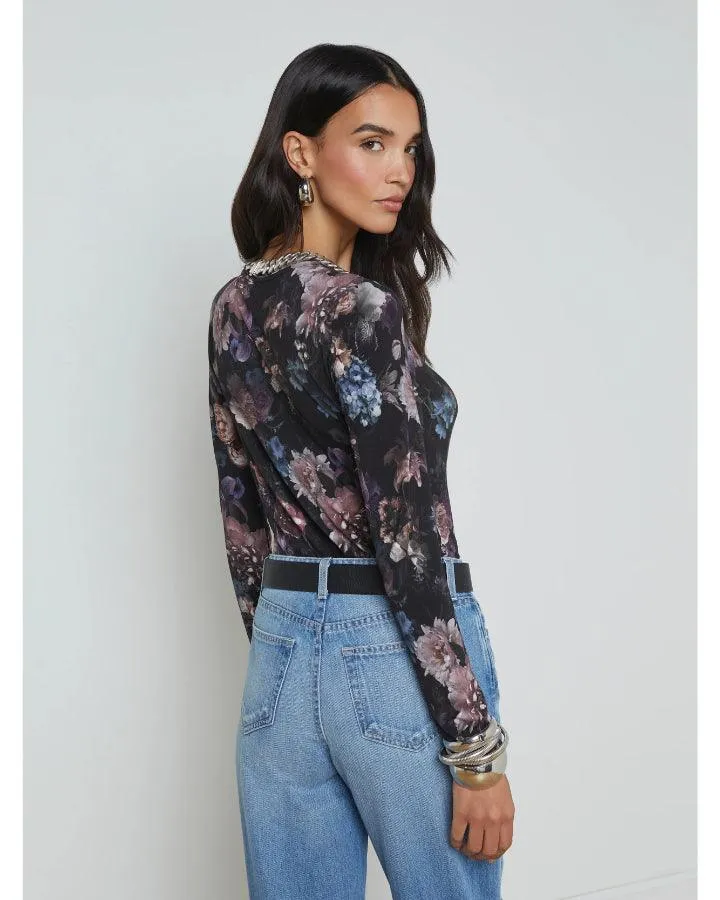 L'Agence Tess Vintage Flower Tee