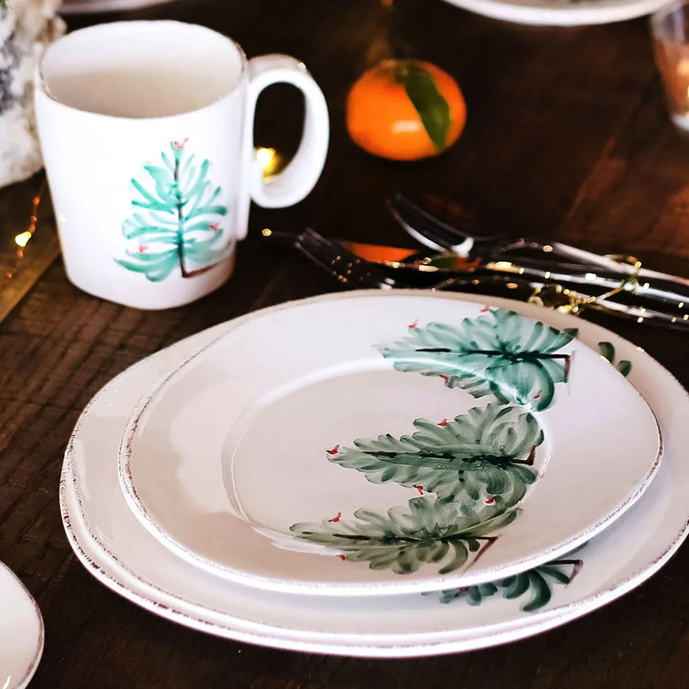 Lastra Holiday European Dinner Plate