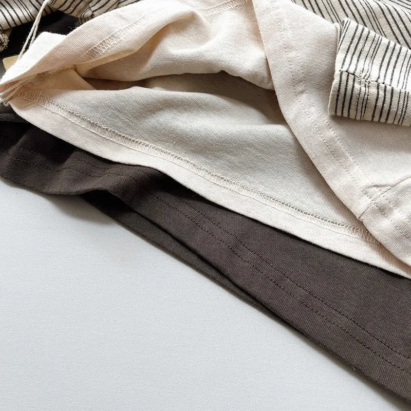 Long-Sleeved Letter Tee