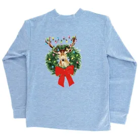 L/S Tee-Christmas Buck