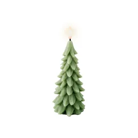 Lumineo 19.3cm LED Wax Christmas Tree