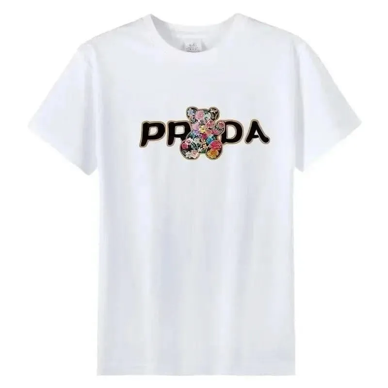 Luxurious Cartoon Print Men's Half Sleeve T-Shirt
