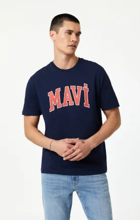 MAVI LOGO T-SHIRT IN MARITIME BLUE