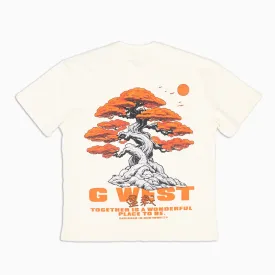 Men's Bonsai Tree Crew Neck T Shirt