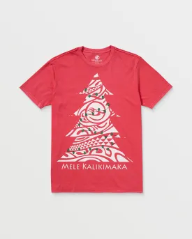Mens Kalikimaka T-Shirt - Red