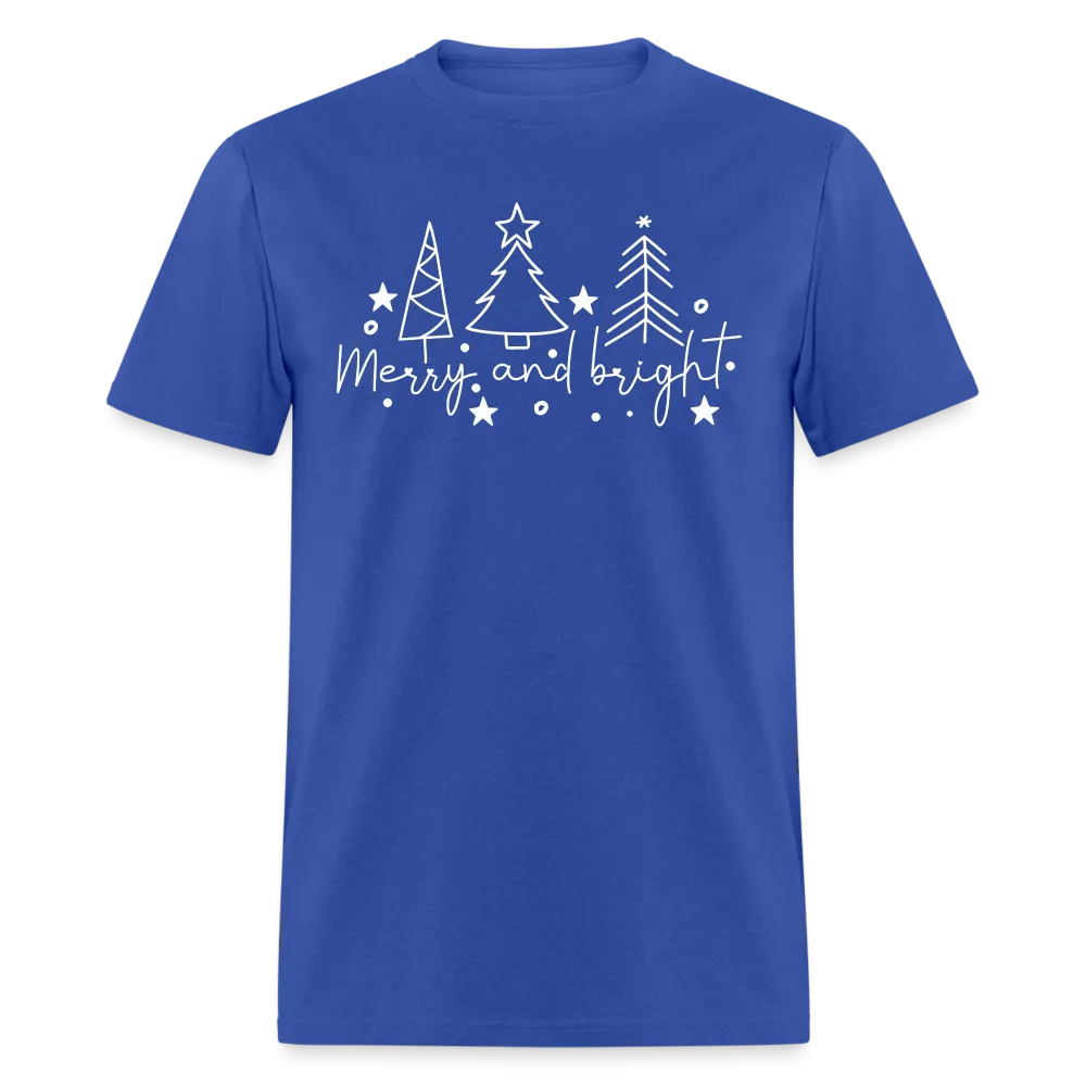 Merry and Bright (Christmas) T-Shirt