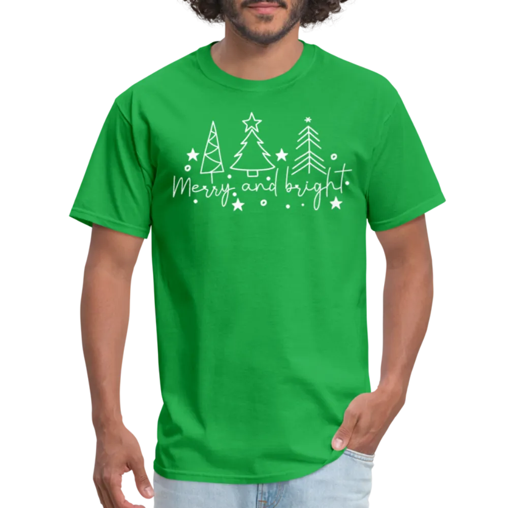Merry and Bright (Christmas) T-Shirt