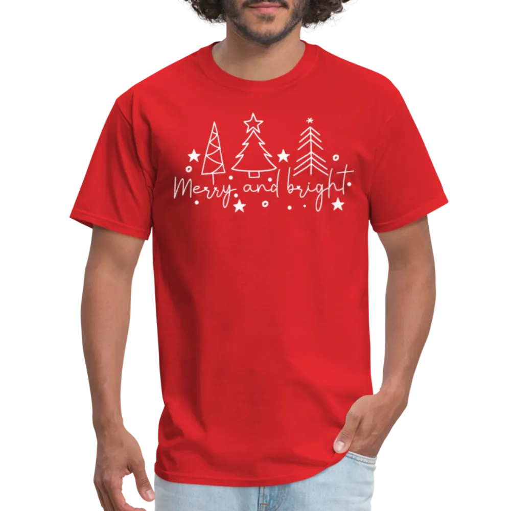 Merry and Bright (Christmas) T-Shirt