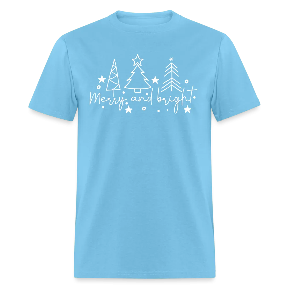 Merry and Bright (Christmas) T-Shirt