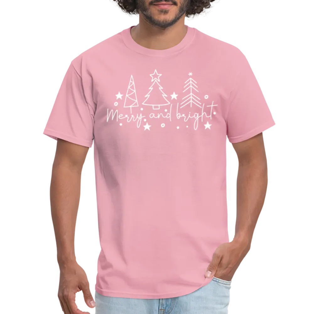 Merry and Bright (Christmas) T-Shirt