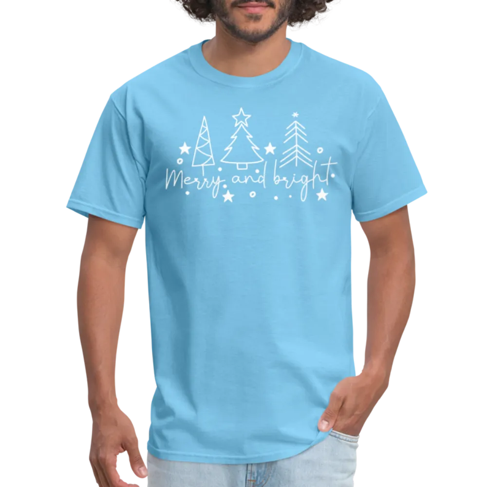 Merry and Bright (Christmas) T-Shirt