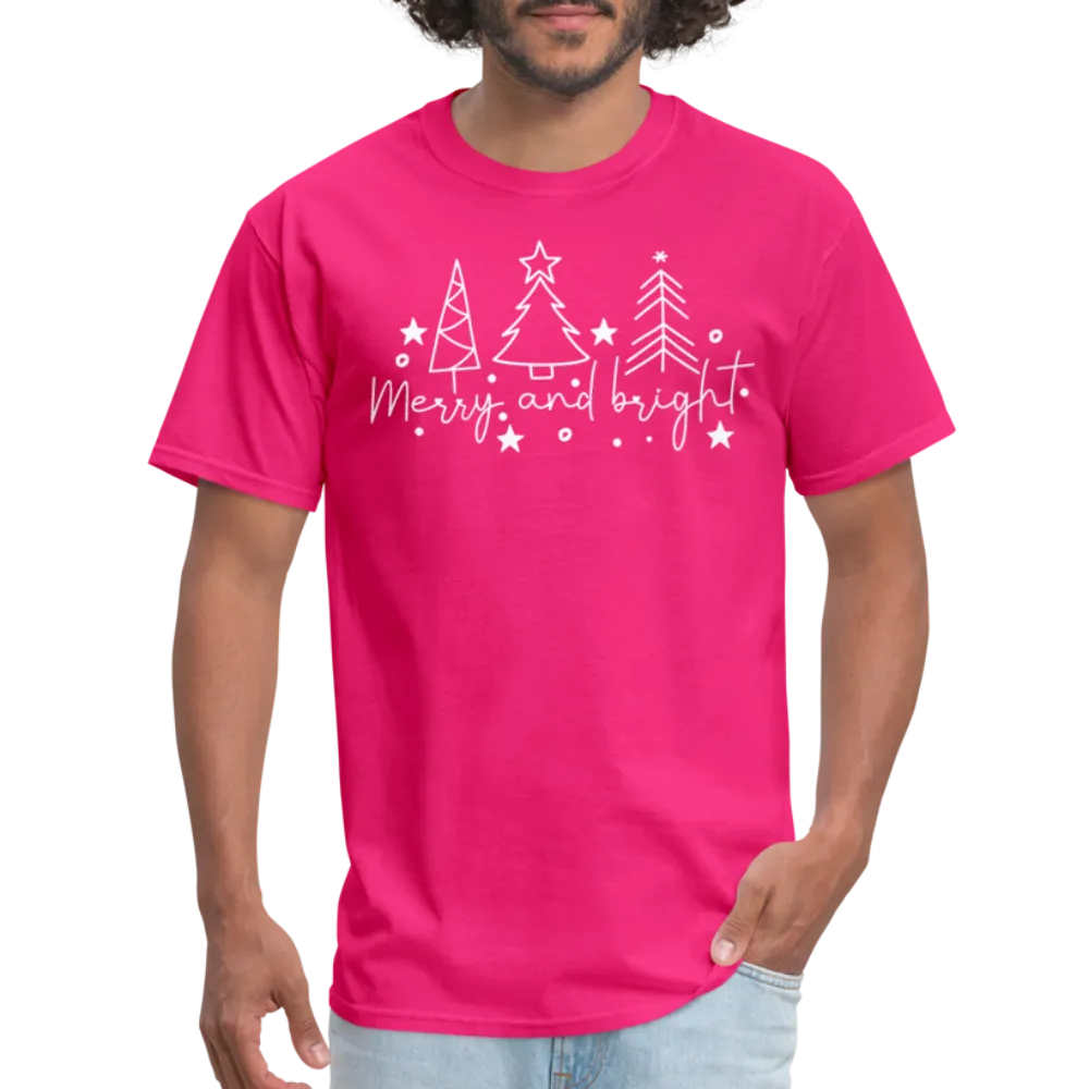 Merry and Bright (Christmas) T-Shirt