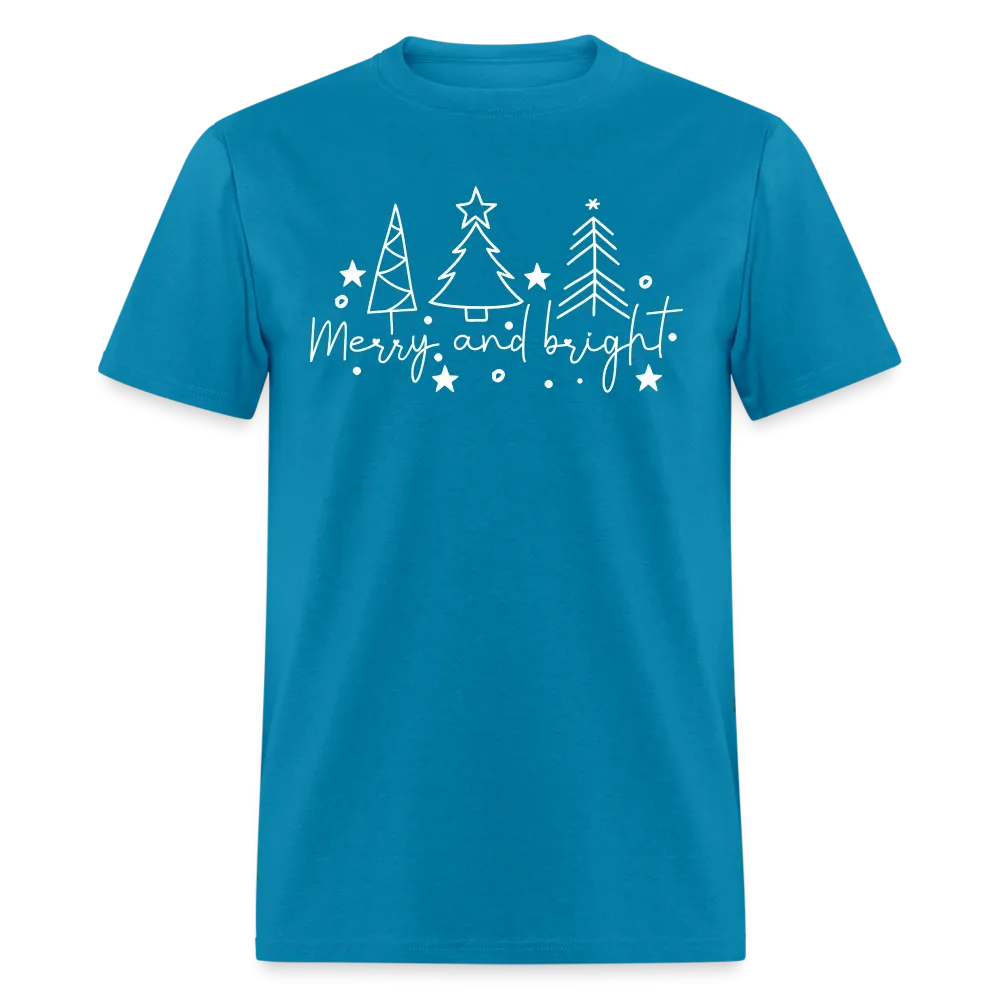 Merry and Bright (Christmas) T-Shirt