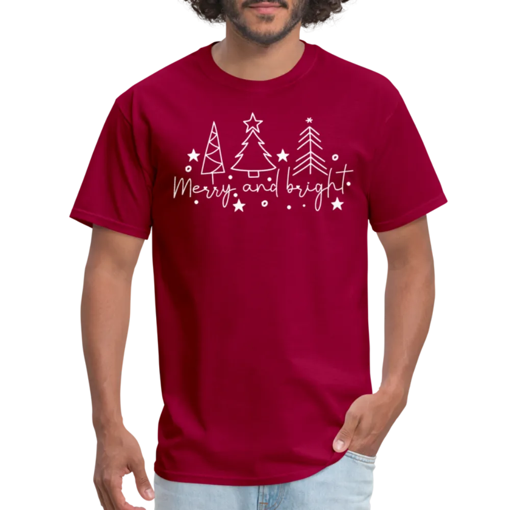Merry and Bright (Christmas) T-Shirt