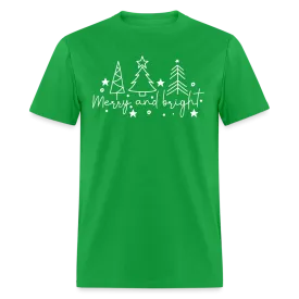 Merry and Bright (Christmas) T-Shirt