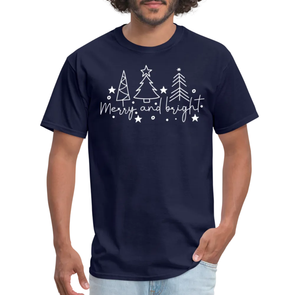 Merry and Bright (Christmas) T-Shirt