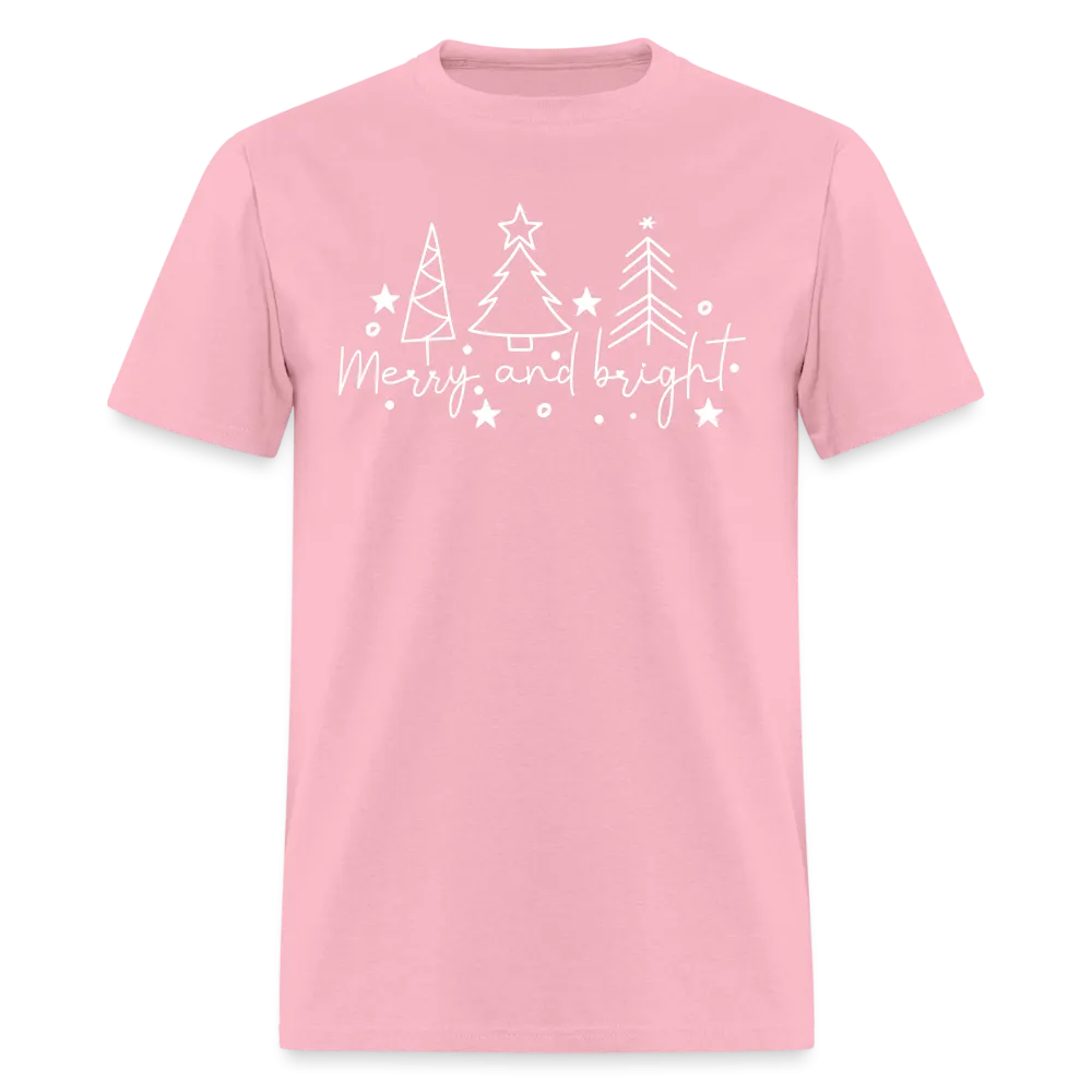 Merry and Bright (Christmas) T-Shirt