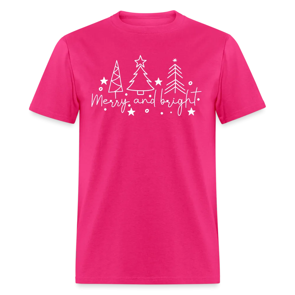 Merry and Bright (Christmas) T-Shirt