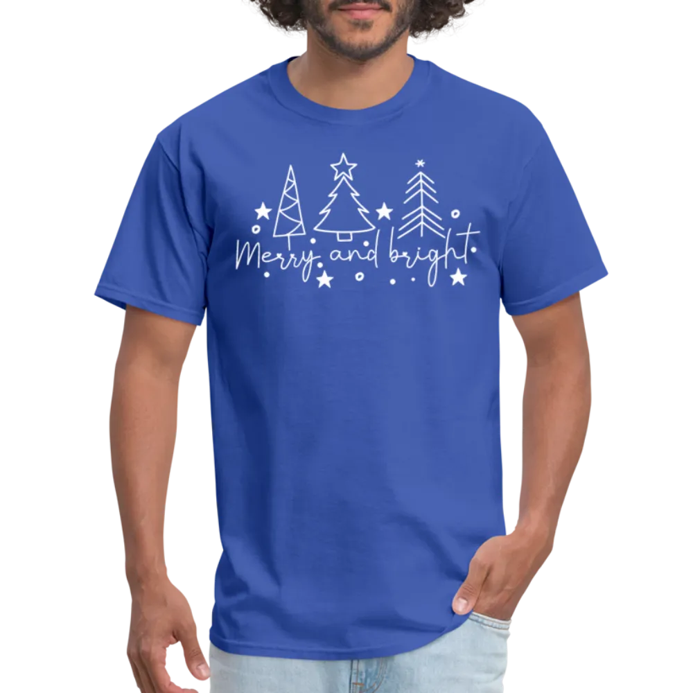 Merry and Bright (Christmas) T-Shirt