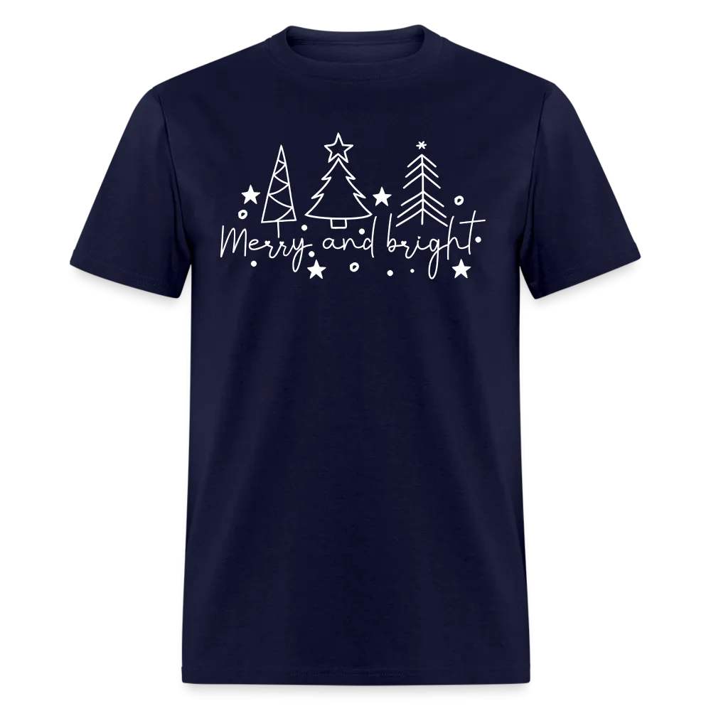 Merry and Bright (Christmas) T-Shirt