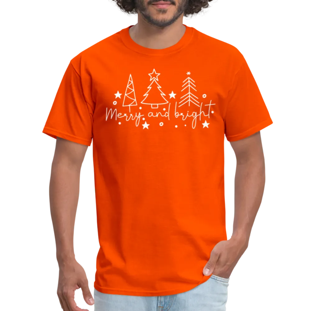 Merry and Bright (Christmas) T-Shirt