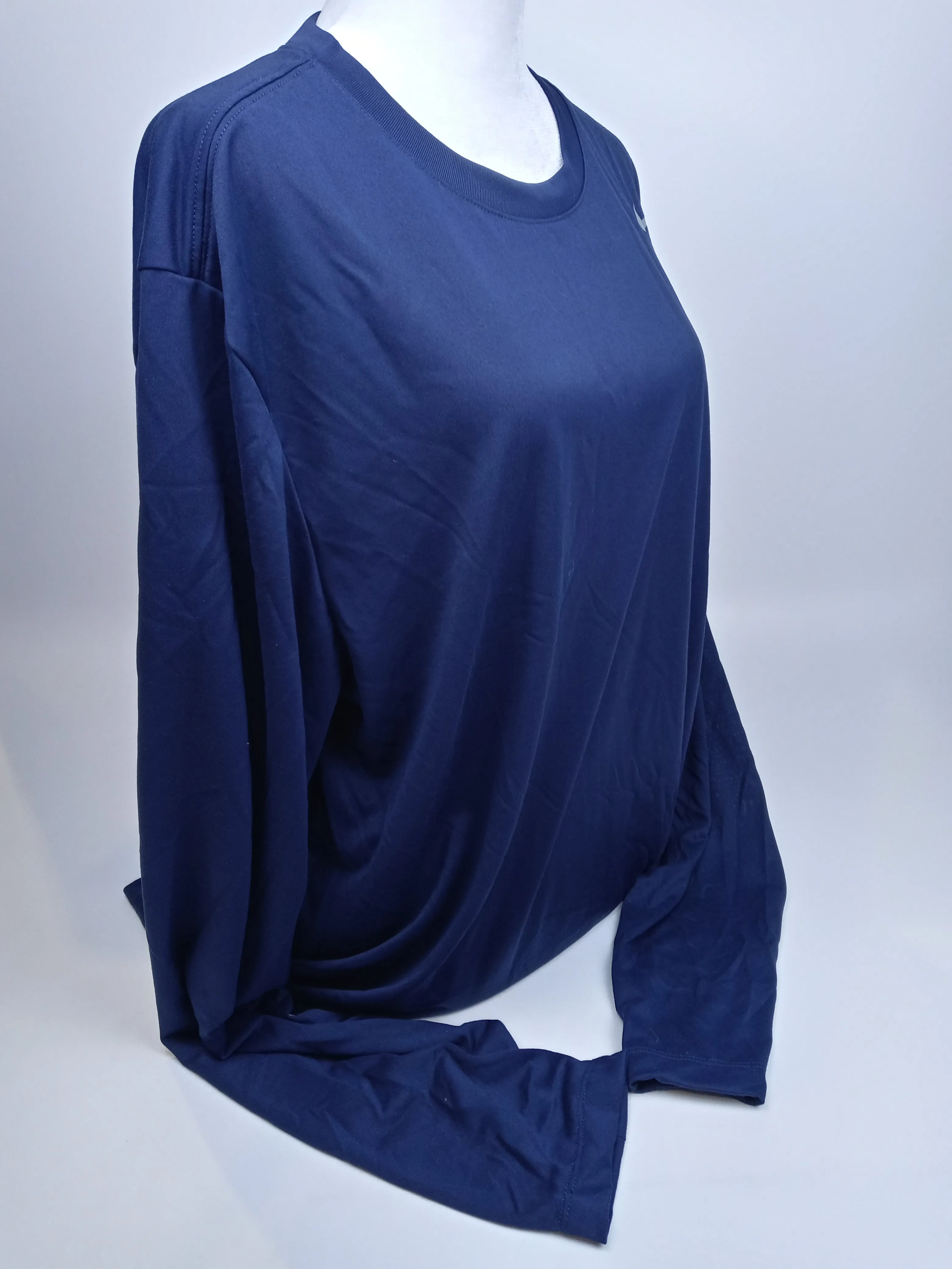 Nike Men's Team Legend Long Sleeve T-Shirt XLarge Navy